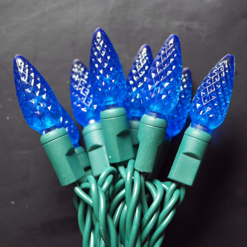 Blue 5M 50L C6 LED String LightsNon-removable Bulb IP65 Outdoor waterproof Blue 5M 50L C6 LED String LightsNon-removable Bulb IP65 Outdoor waterproof