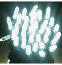Pure white 7M 70L M5 LED String Lights Non-removable Bulb IP65 Outdoor waterproof