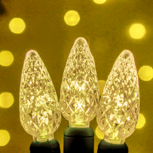 Warm white 5M 50L C6 LED String Lights Non-removable Bulb IP65 Outdoor waterproof Warm white 5M 50L C6 LED String Lights Non-removable Bulb IP65 Outdoor waterproof