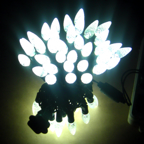 Pure white 10M 100L C6 LED String Lights Non-removable Bulb IP65 Outdoor waterproof Pure white 10M 100L C6 LED String Lights Non-removable Bulb IP65 Outdoor waterproof