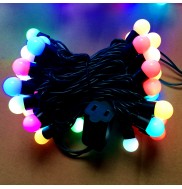 RGB Changing 5M 50L LED String Lights Ball Style